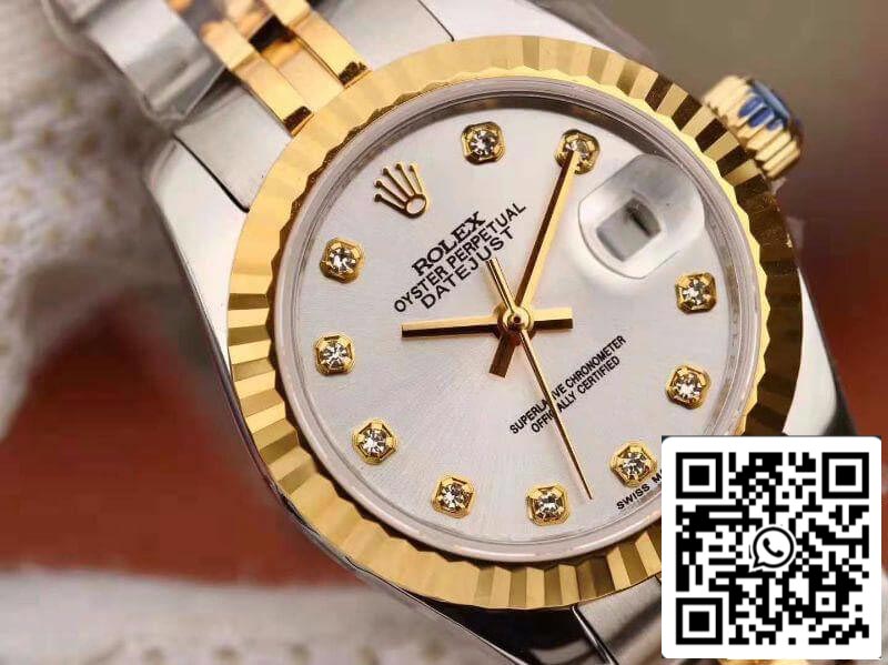 Rolex Lady Datejust 28MM 1:1 Best Edition Swiss Original Imported NH05 18K Gold Plated