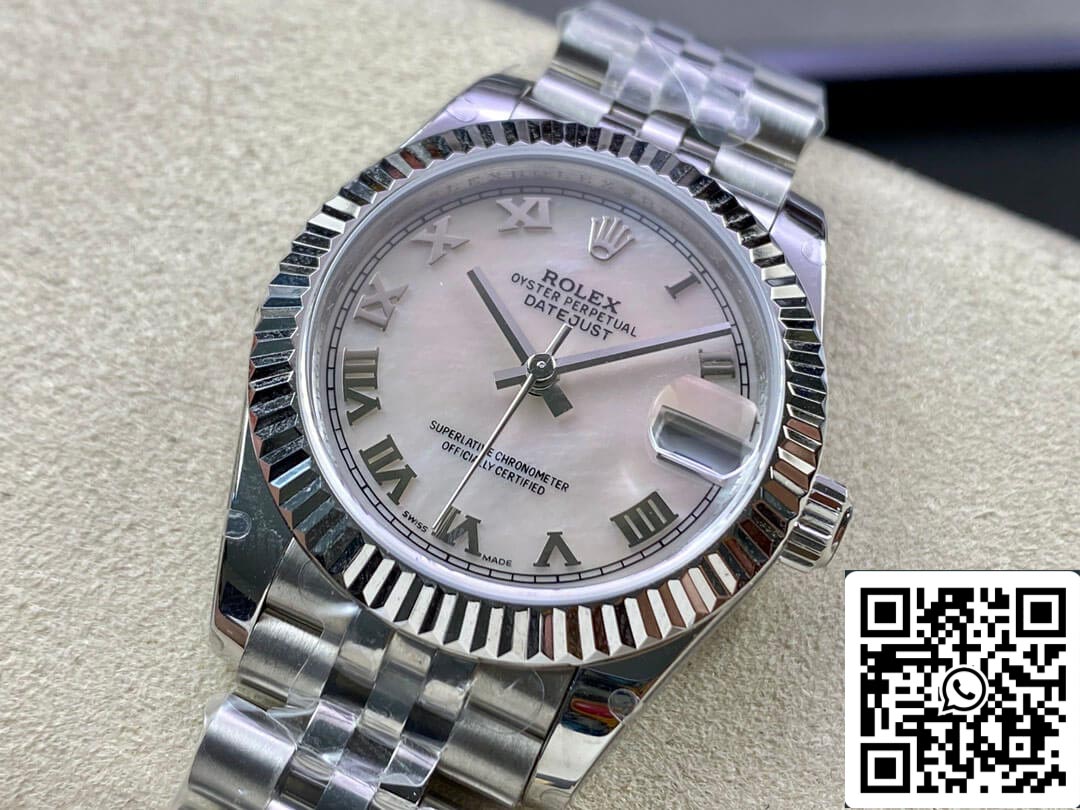 Rolex Datejust 178384 31MM 1:1 Best Edition EW Factory in acciaio inossidabile