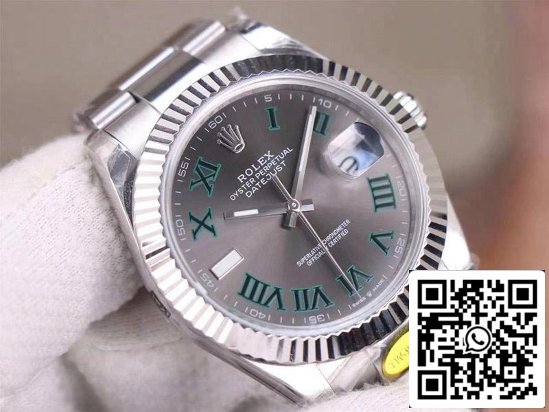 Rolex Datejust M126334-0021 1:1 Best Edition TW Factory Gray Dial Swiss ETA3235