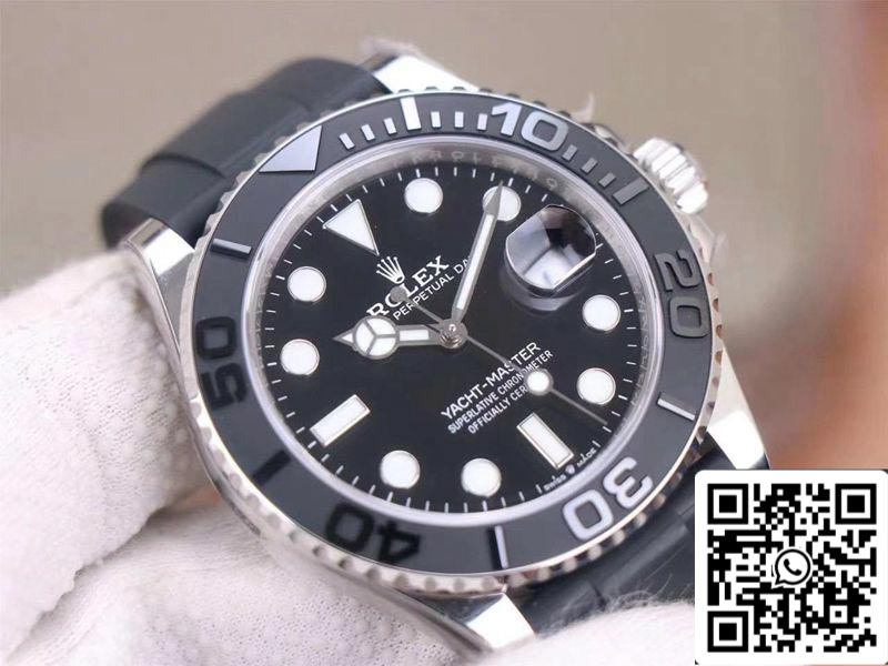 Rolex Yacht Master M226659-0002 1:1 Mejor edición VS Factory Esfera negra Suiza ETA3235