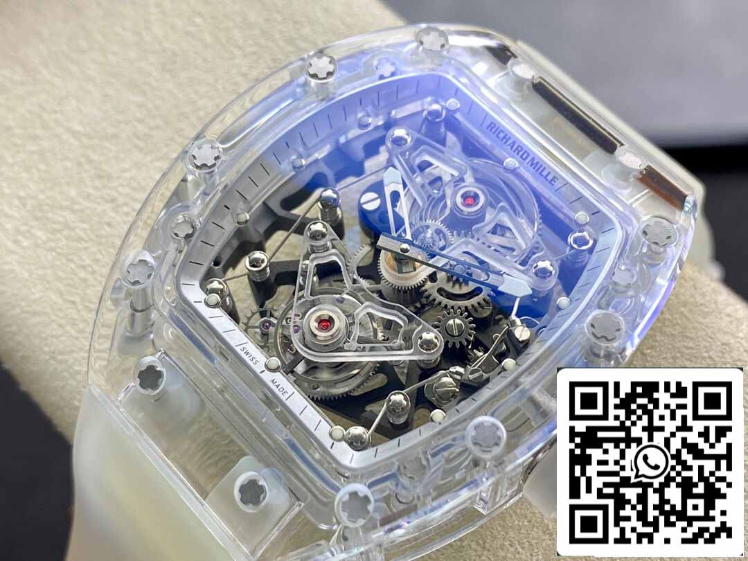 Richard Mille RM056 1:1 Mejor edición EUR Esfera transparente de fábrica