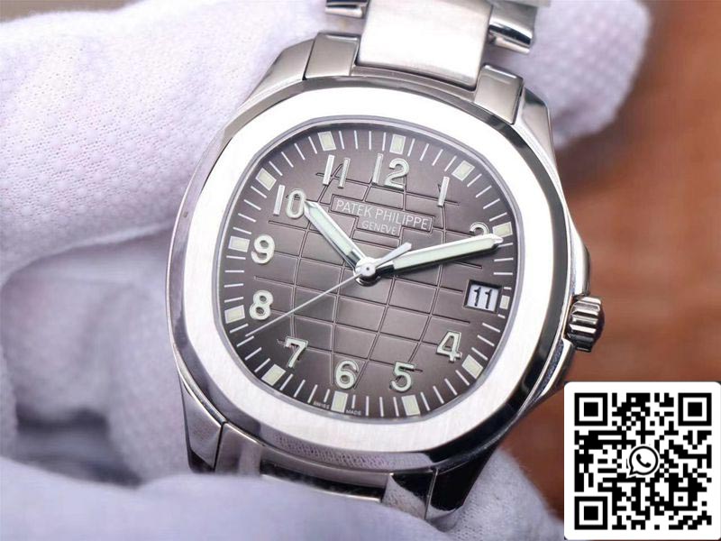 Patek Philippe Aquanaut 5167/1A-001 1:1 Mejor Edición ZF Factory Esfera Gris Suizo ETA324