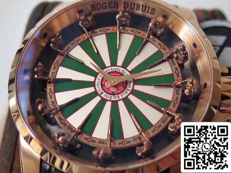 Roger Dubuis Excalibur RDDBEX0398 1:1 Migliore edizione ZF Factory Oro rosa svizzero ETA8215