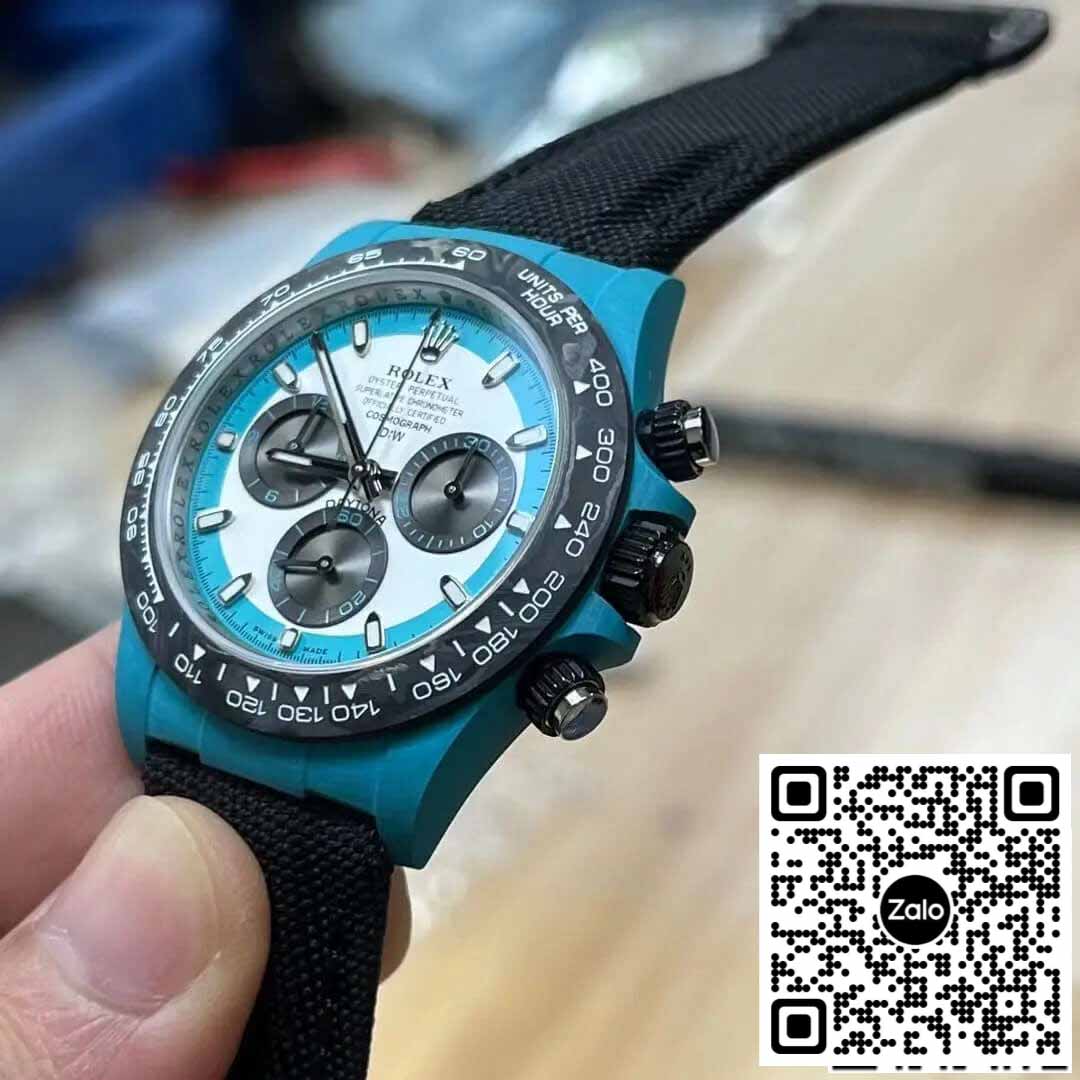 Rolex Daytona 1:1 Best Edition Diw Factory NTPT Carbon Fiber Blue Case