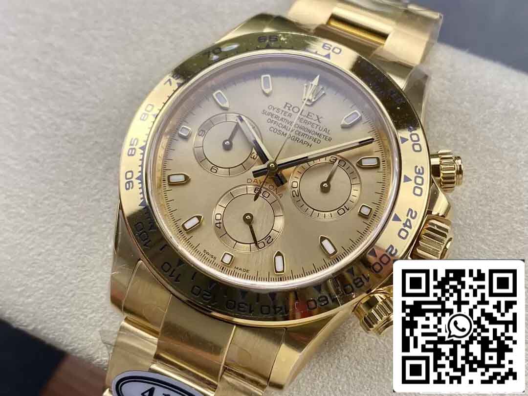 Replica Rolex Cosmograph Daytona M116508-0003 Fabbrica pulita in oro giallo