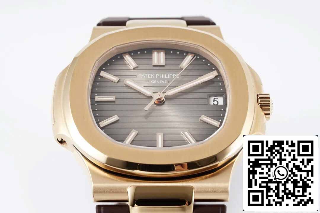 Patek Philippe Nautilus 5711 1:1 Mejor edición PPF Correa de caucho de fábrica