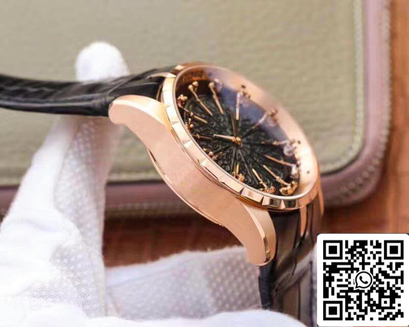 Roger Dubuis Excalibur Knights of The Round Table II Rddbex0511 ZF Factory 1:1 Best Edition Rose Gold Swiss M9015