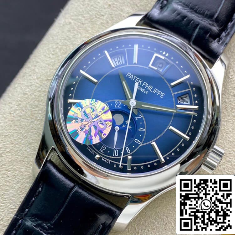 Patek Philippe Complicaciones 5205G-013 1:1 Mejor edición GR Factory esfera azul