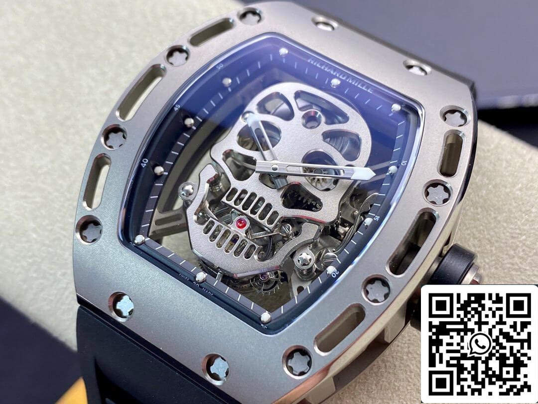 Richard Mille RM052 Tourbillon 1:1 Migliore edizione EUR Quadrante con teschio di fabbrica