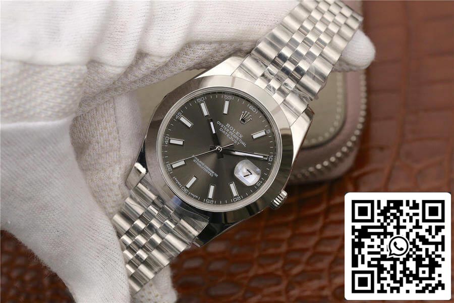 Rolex Datejust M126300-0008 1:1 Mejor Edición EW Factory Esfera Gris