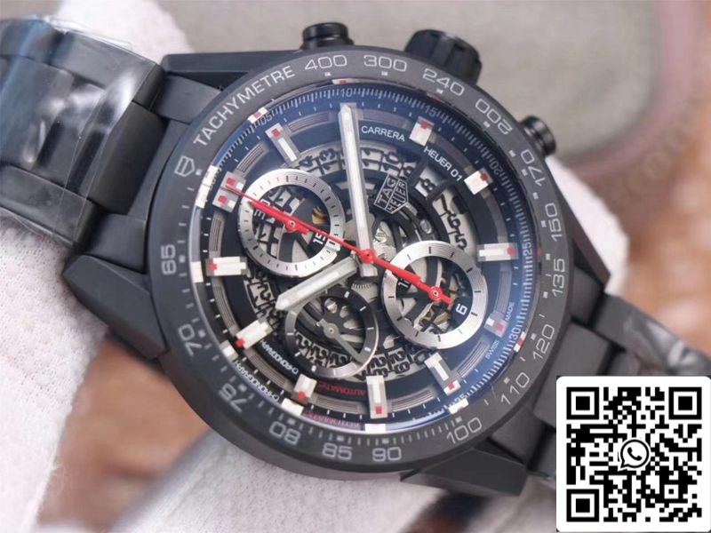 Tag Heuer Carrera CAR2090.BH0729 Movimento personalizzato in ceramica nera 1:1 Best Edition XF Factory