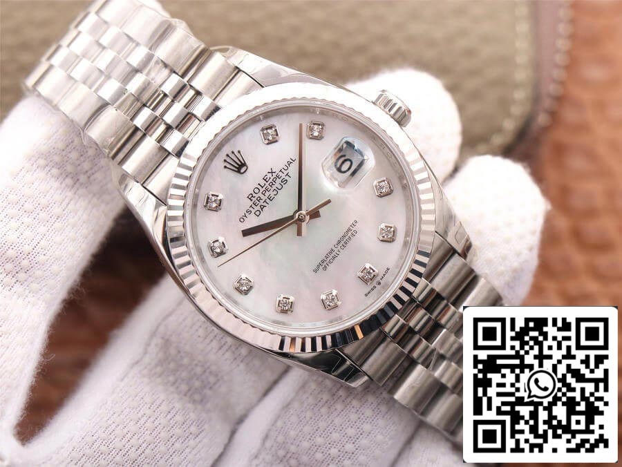 Rolex Datejust M126234-0019 1:1 Mejor edición EW Factory Esfera de nácar