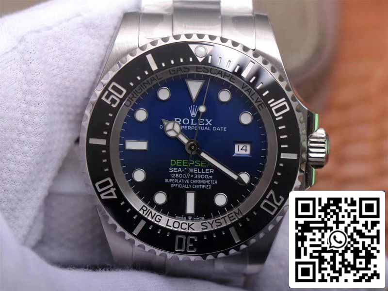 Rolex Sea-Dweller Deepsea M126660-0002 1:1 Best Edition Noob Factory D-Blue Swiss ETA3235