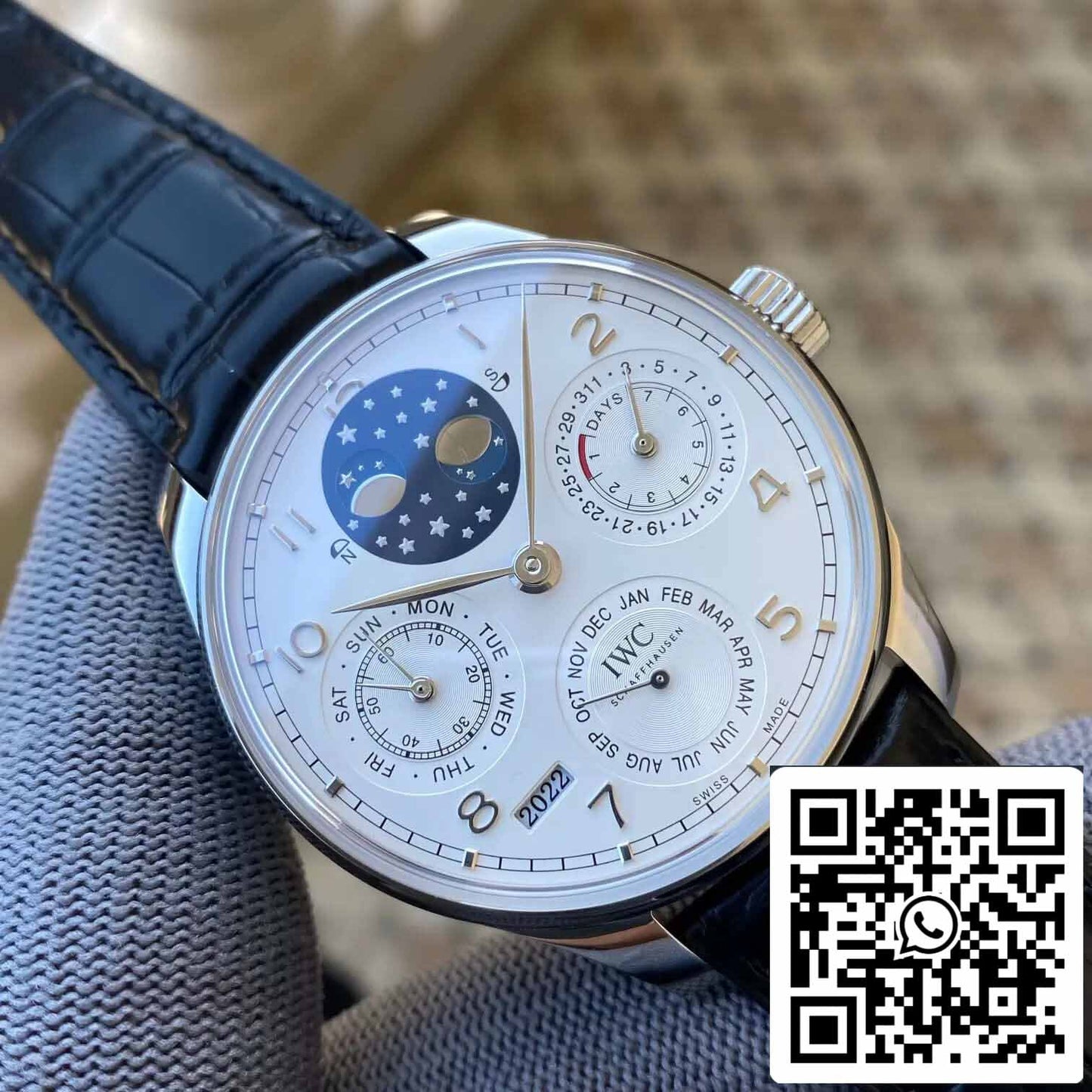 IWC Portuguese Perpetual Calendar IW503406 1:1 Best Edition APS Factory White Dial