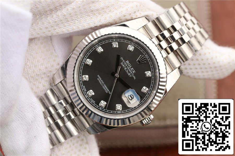 Rolex Datejust M126334-0006 1:1 Mejor Edición EW Factory Esfera Gris