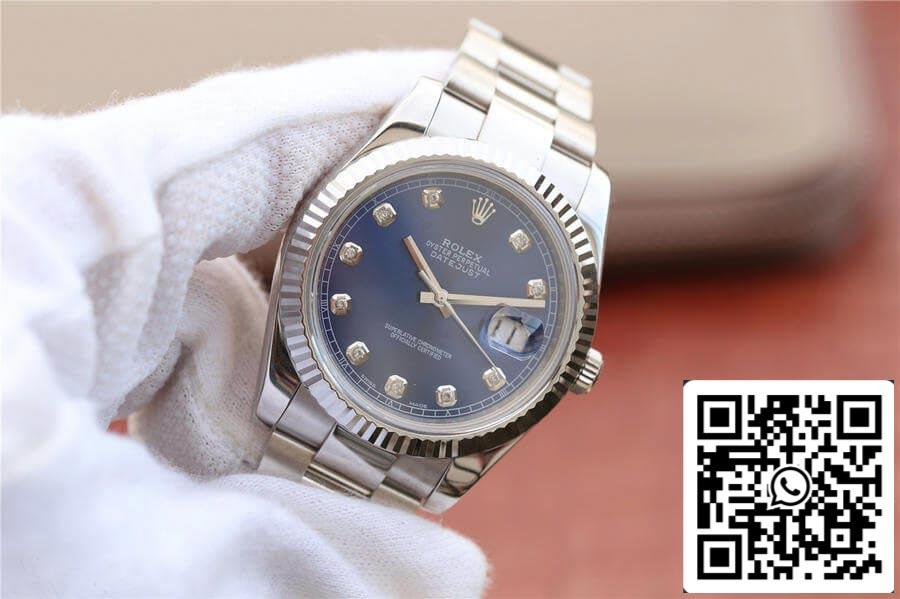 Rolex Datejust M126334-0015 1:1 Best Edition EW Factory Blue Dial