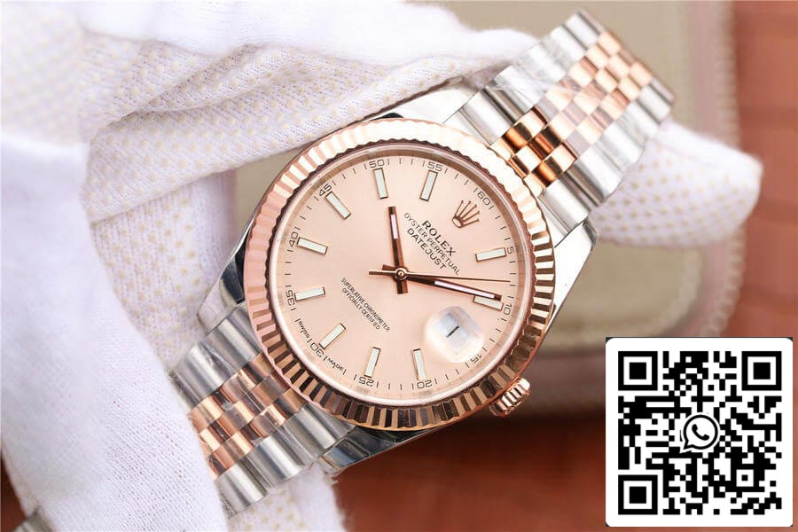 Rolex Datejust M126331-0010 1:1 Best Edition EW Factory in oro rosa