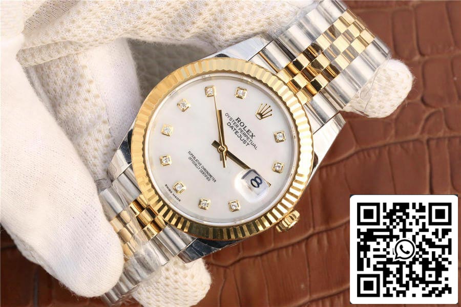 Rolex Datejust M126333-0018 1:1 Mejor edición EW Factory Oro amarillo