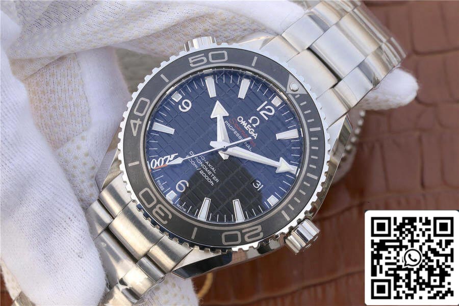 Omega Seamaster 232.30.42.21.01.004 1:1 Best Edition OM Factory quadrante nero