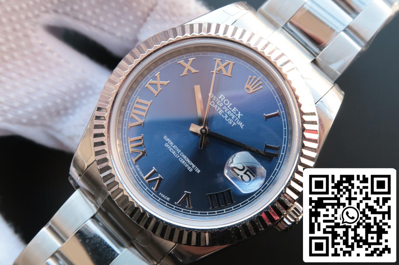 Rolex Datejust 116334 41MM 1:1 Best Edition EW Factory Blue Dial