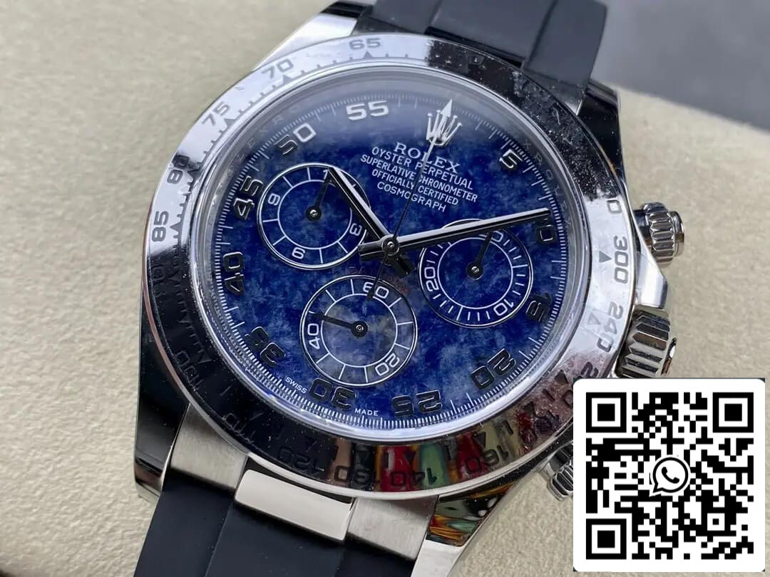 Rolex Cosmograph Daytona 1:1 Best Edition Clean Factory Sodalite Blue Dial