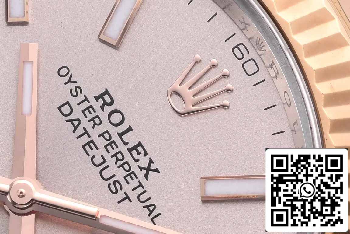 Rolex Datejust 41MM M126331-0009 1:1 Mejor Edición Clean Factory Oro Rosa