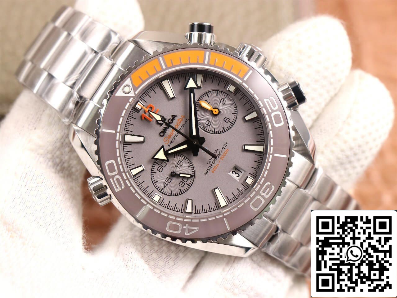 Omega Seamaster Ocean Universe 600M 215.90.46.51.99.001 1:1 Migliore edizione OM Factory V3 Titanio Metallo