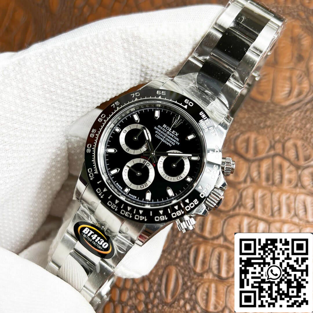 Rolex Daytona M116500LN-0002 1:1 Best Edition BT Factory quadrante nero