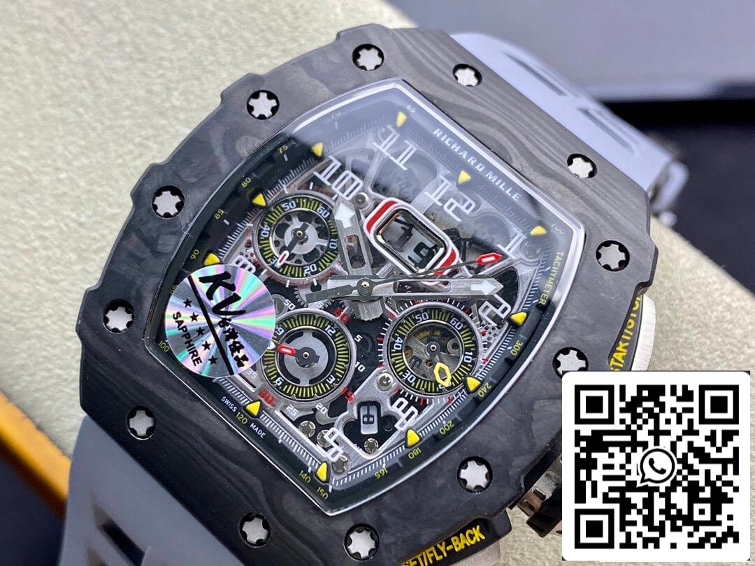 Custodia in carbonio forgiato in fabbrica KV Richard Mille RM-011 1: 1 Best Edition