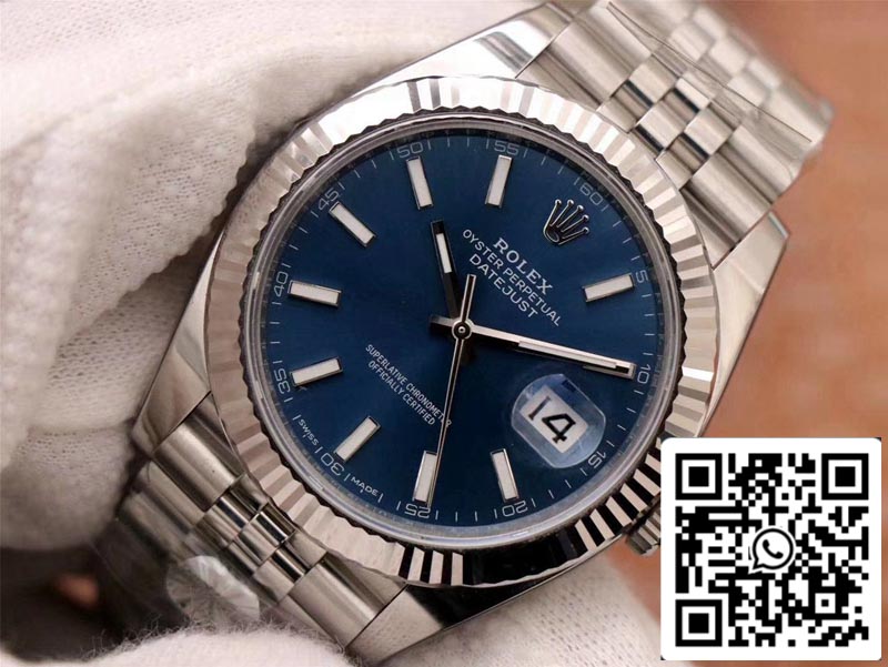 Rolex Datejust 126334 1:1 Mejor edición AR Factory esfera azul suizo ETA2824