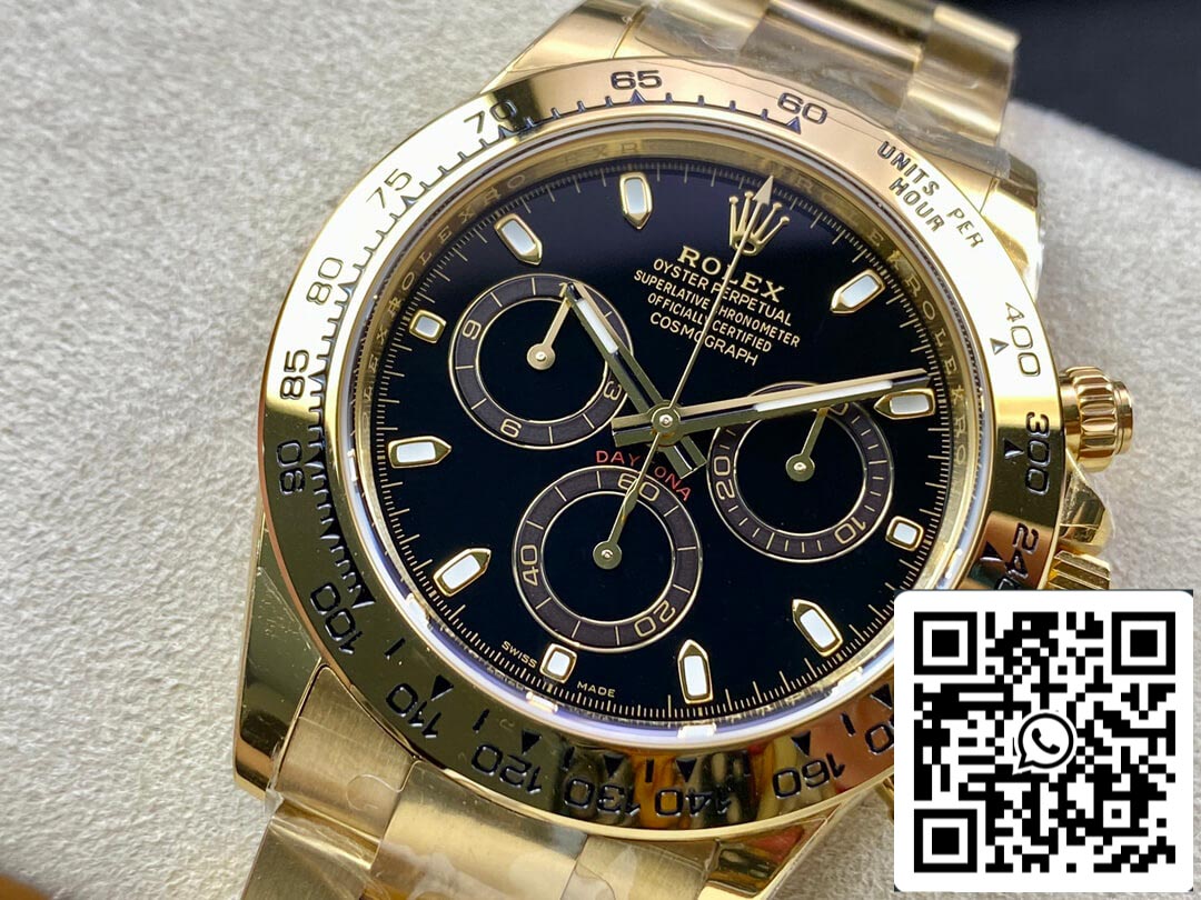 Rolex Daytona M116508-0004 1:1 Mejor Edición BT Factory Oro Amarillo