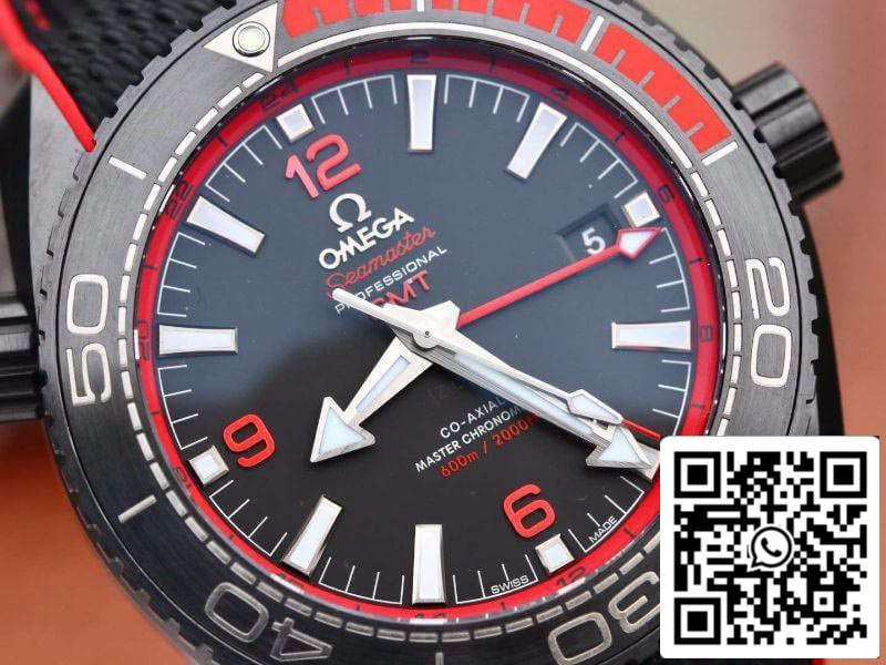 Omega Seamaster Planet Ocean 215.92.46.22.01.003 VS Factory 1: 1 Best Edition svizzero ETA8906 cinturino in nylon nero