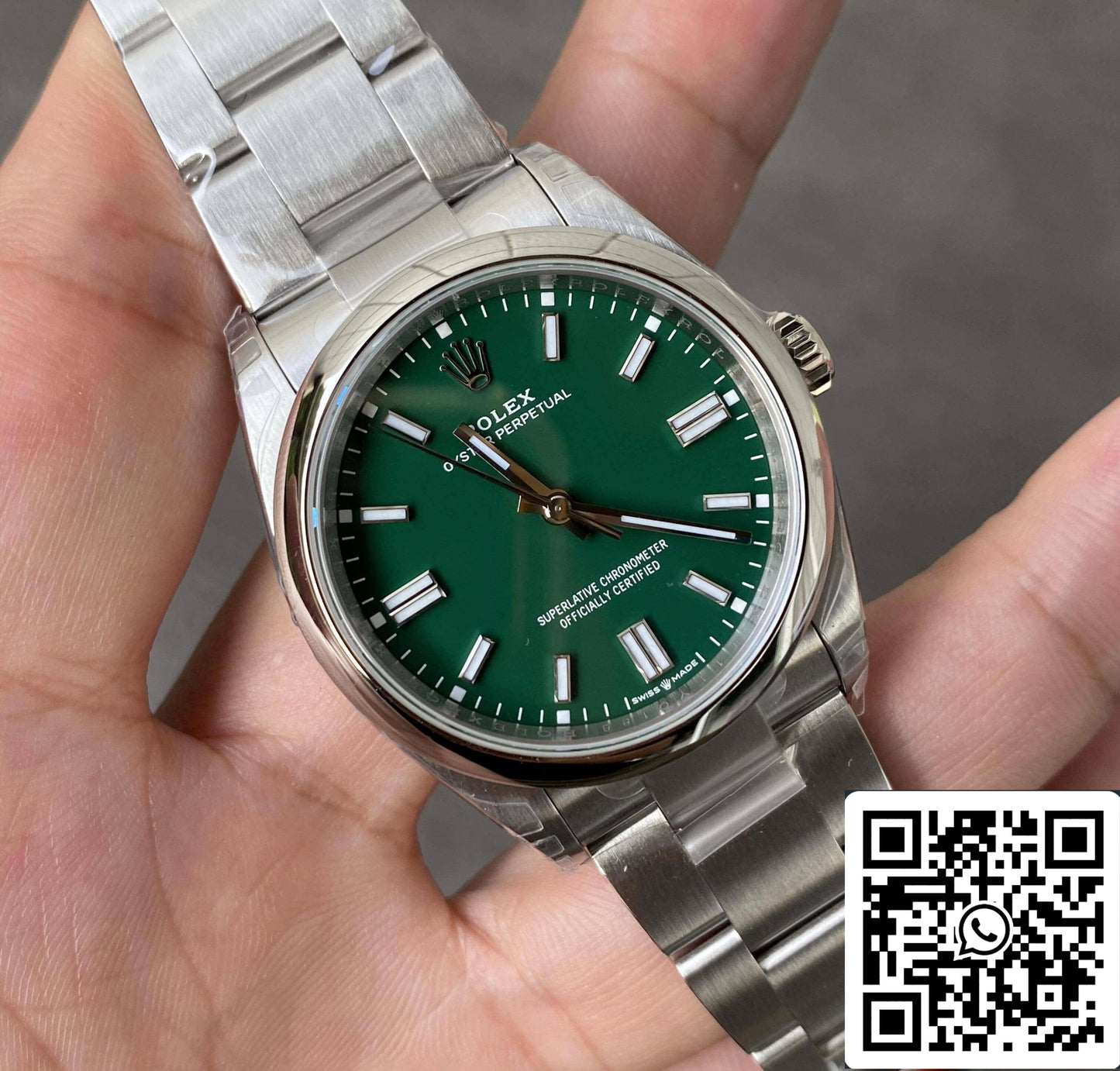 Rolex Oyster Perpetual M126000-0005 36MM 1:1 Mejor Edición VS Acero Inoxidable de Fábrica