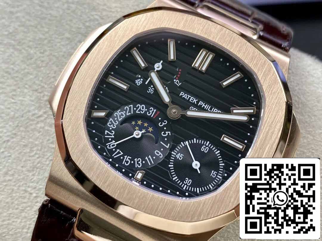 Patek Philippe Nautilus 5712 1:1 Mejor edición GR Factory Correa de cuero