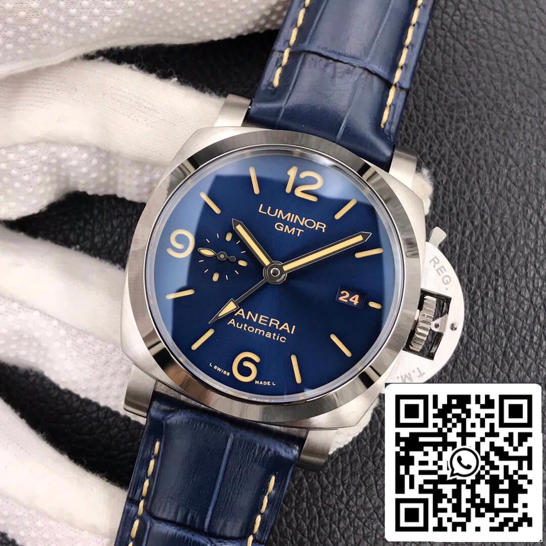 Panerai Luminor GMT PAM01033 1:1 Best Edition VS Factory quadrante blu scuro