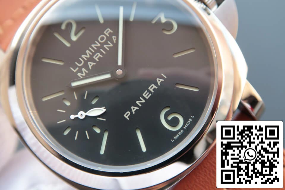 Panerai Luminor PAM 00111 1:1 Mejor edición VS Factory esfera negra