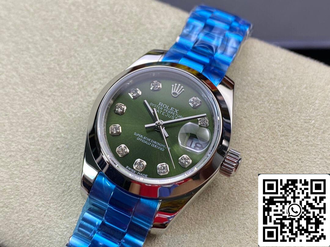 Rolex Datejust 28MM 1:1 Best Edition BP Factory quadrante verde