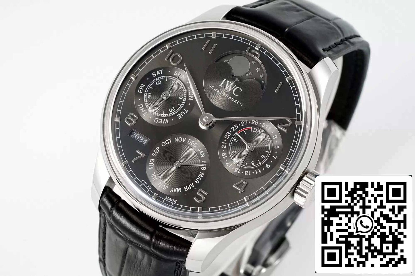 IWC Portuguese Perpetual Calendar IW503301 1:1 Best Edition APS Factory Gray Dial