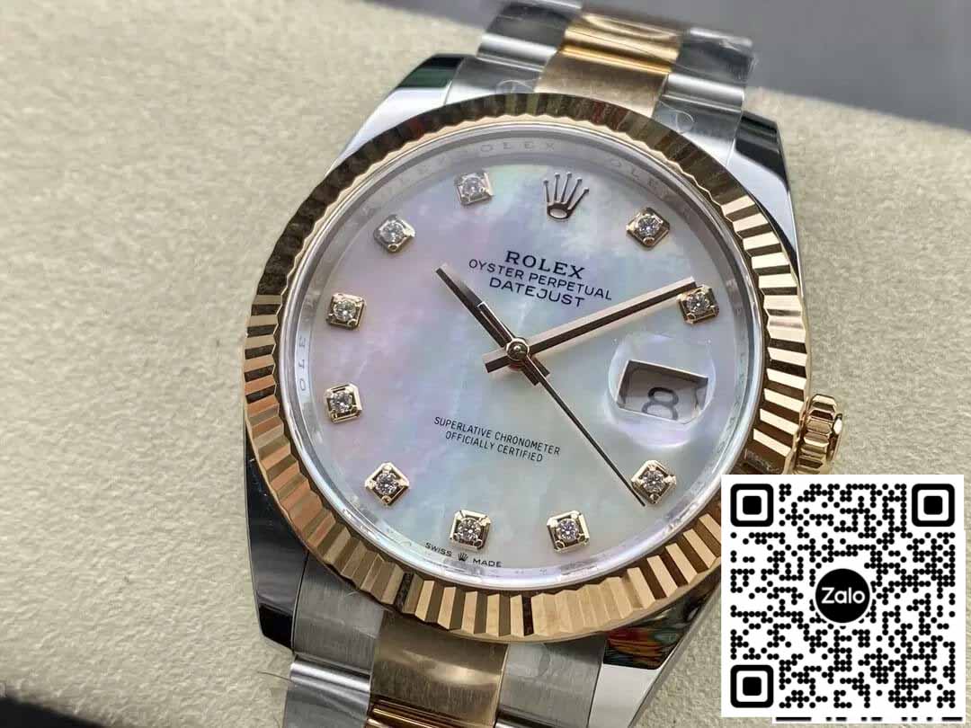 Rolex Datejust 41MM M126331-0013 1:1 Mejor edición Clean Factory Diamond Dial