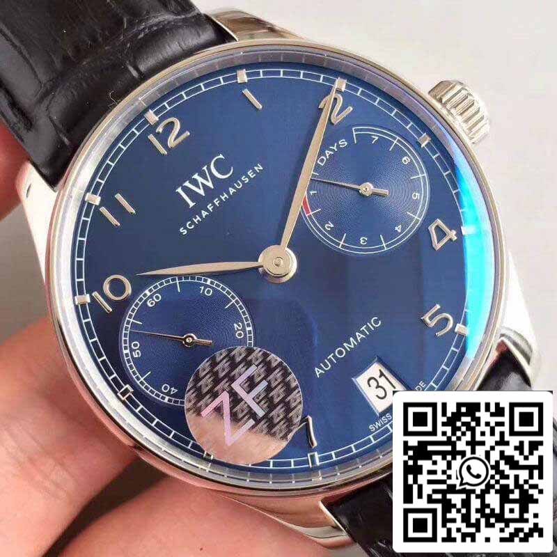 IWC Portoghese IW500703 ZF Factory Orologi meccanici 1:1 Migliore edizione svizzera ETA52010