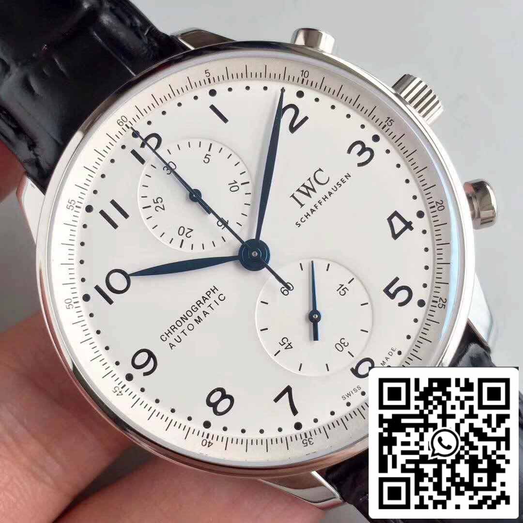 IWC Portuguese IW371602 YL Factory 1:1 Best Edition Swiss ETA69355 White Dial