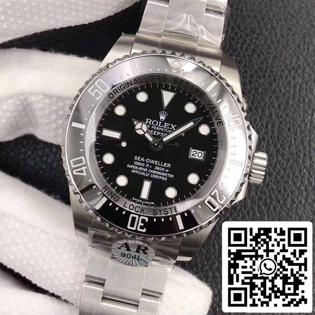 Rolex Sea Dweller 116660-98210 1:1 Best Edition AR Factory quadrante nero