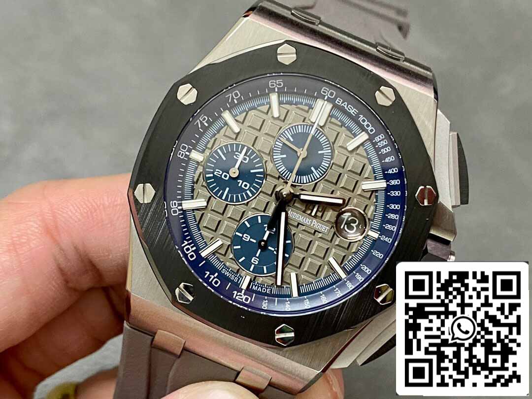 Audemars Piguet Royal Oak Offshore 26400IO.OO.A004CA.02 1:1 Best Edition APF Factory quadrante grigio