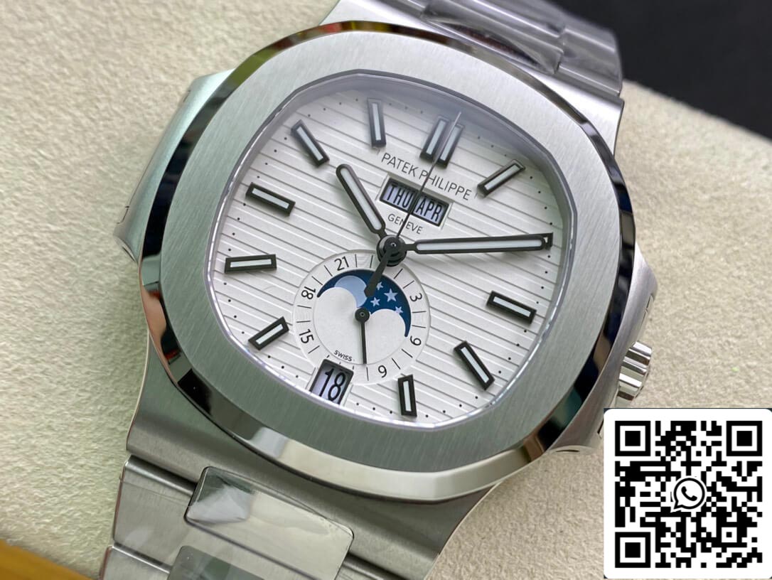 Patek Philippe Nautilus 5726/1A-010 1:1 Best Edition PPF Factory White Dial