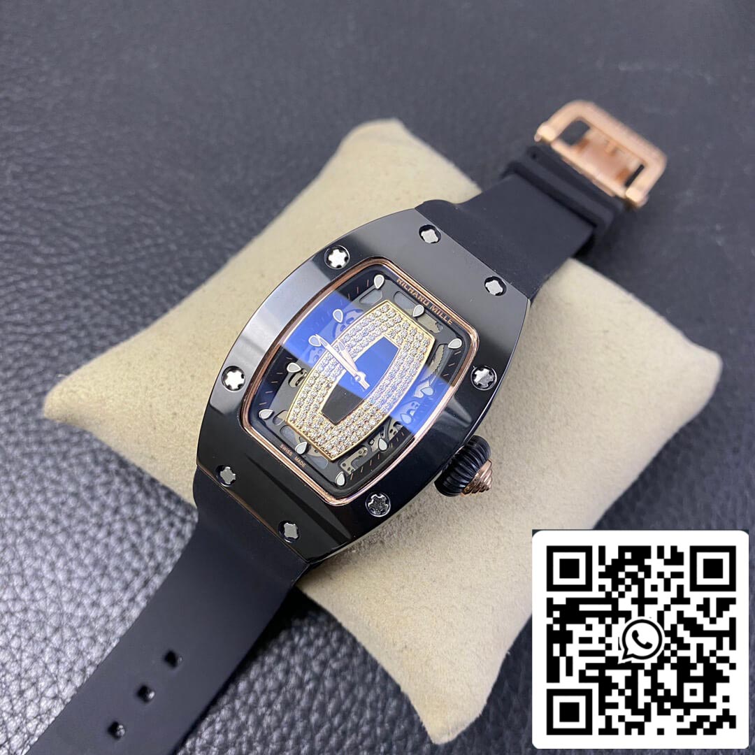 Richard Mille RM 07-01 1:1 Mejor Edición RM Factory Azul Cerámica