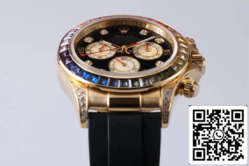 Rolex Daytona 116598RBOW 1:1 Best Edition BL Factory Oro Giallo Svizzero ETA4130