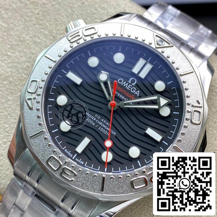 Omega Seamaster Diver 300M 210.30.42.20.01.002 1:1 Mejor edición VS Factory esfera negra