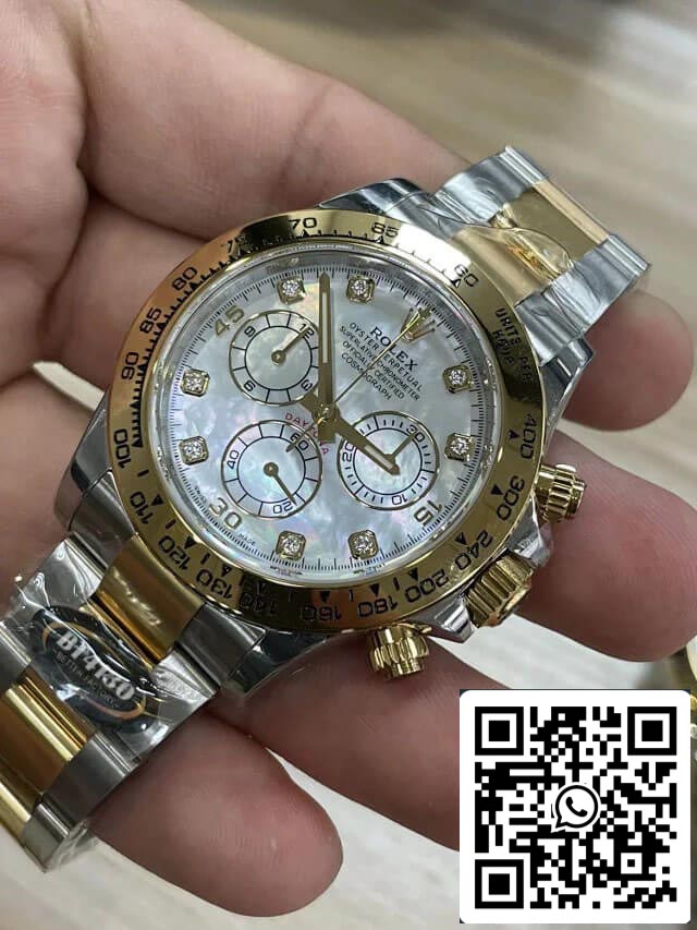 Rolex Daytona M116503-0007 1:1 Mejor edición BT Factory Esfera de nácar