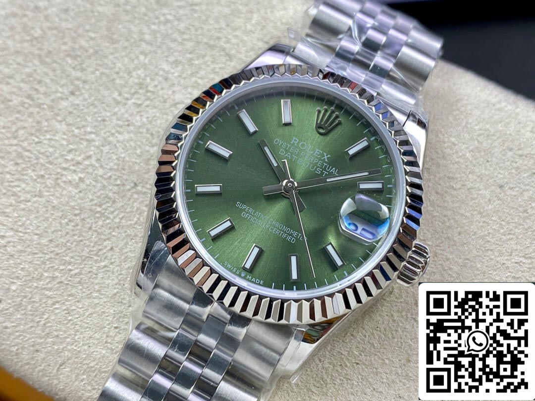 Rolex Datejust M278274-0018 31MM 1:1 Mejor Edición EW Factory Esfera Verde