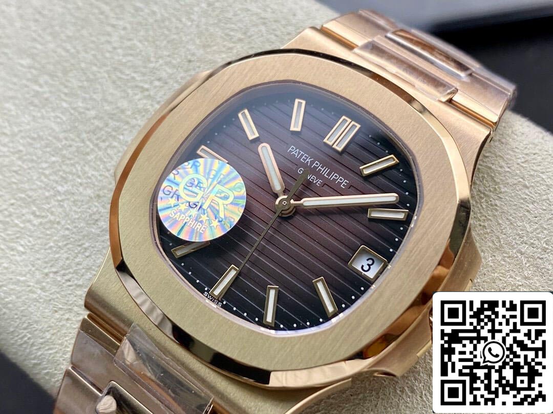 Patek Philippe Nautilus 5711/1R-001 1:1 Best Edition GR Factory V2 Brown Gradient Dial